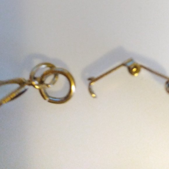 Vintage dark green jade bracelet - Picture 4 of 4